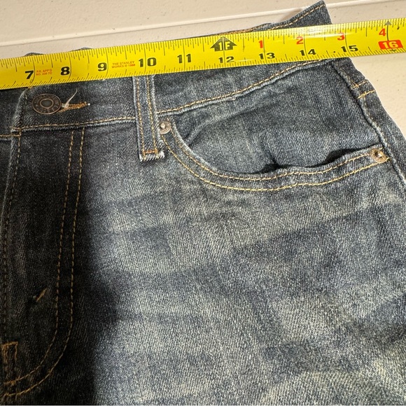 Levi’s Jeans Men’s 30x30 Denim Signature Straight Leg Famous Riveted Strength - Picture 7 of 10